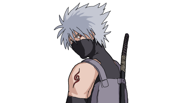 Kakashi Hatake Anbu - digitální tvorba